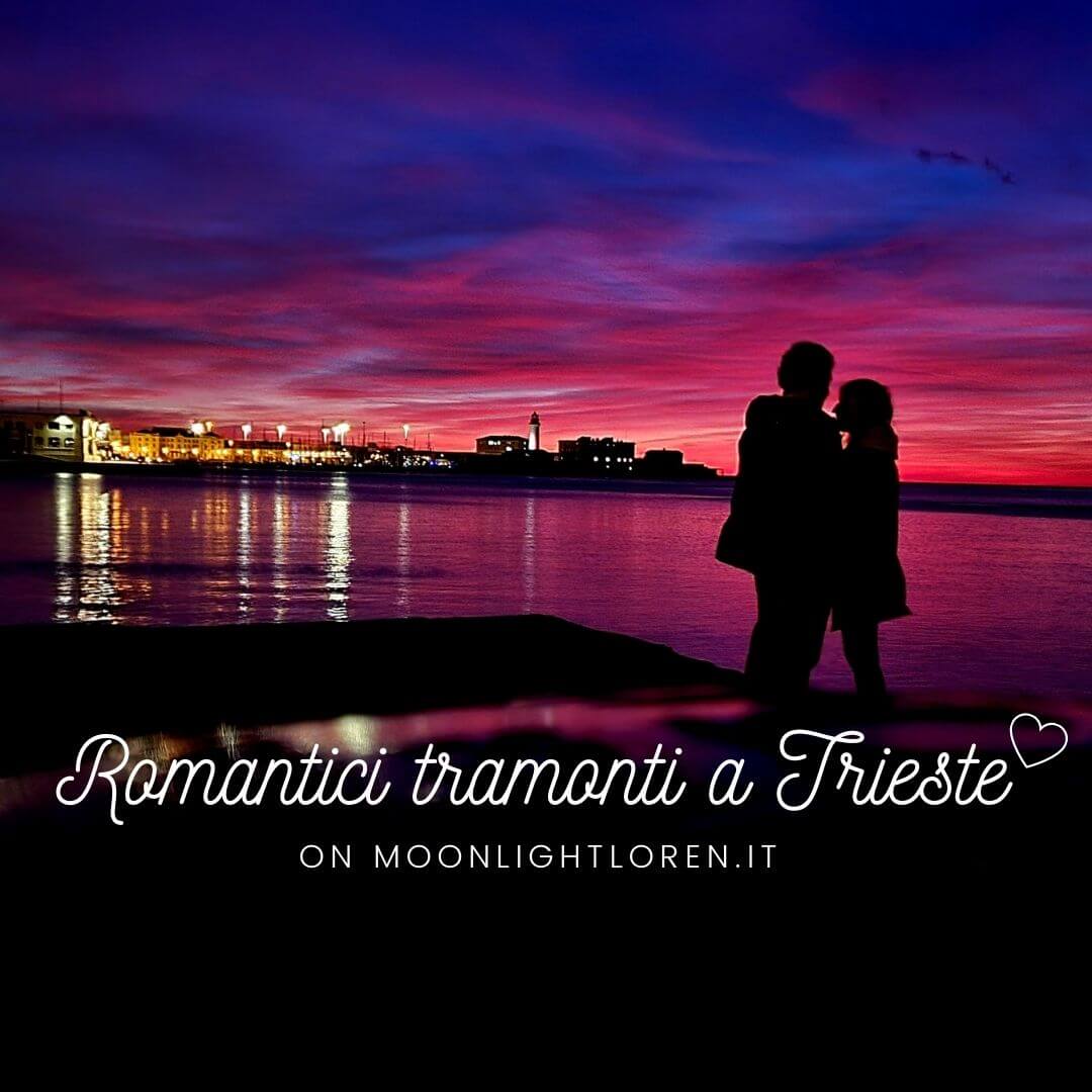 san Valentino romantici tramonti a Trieste