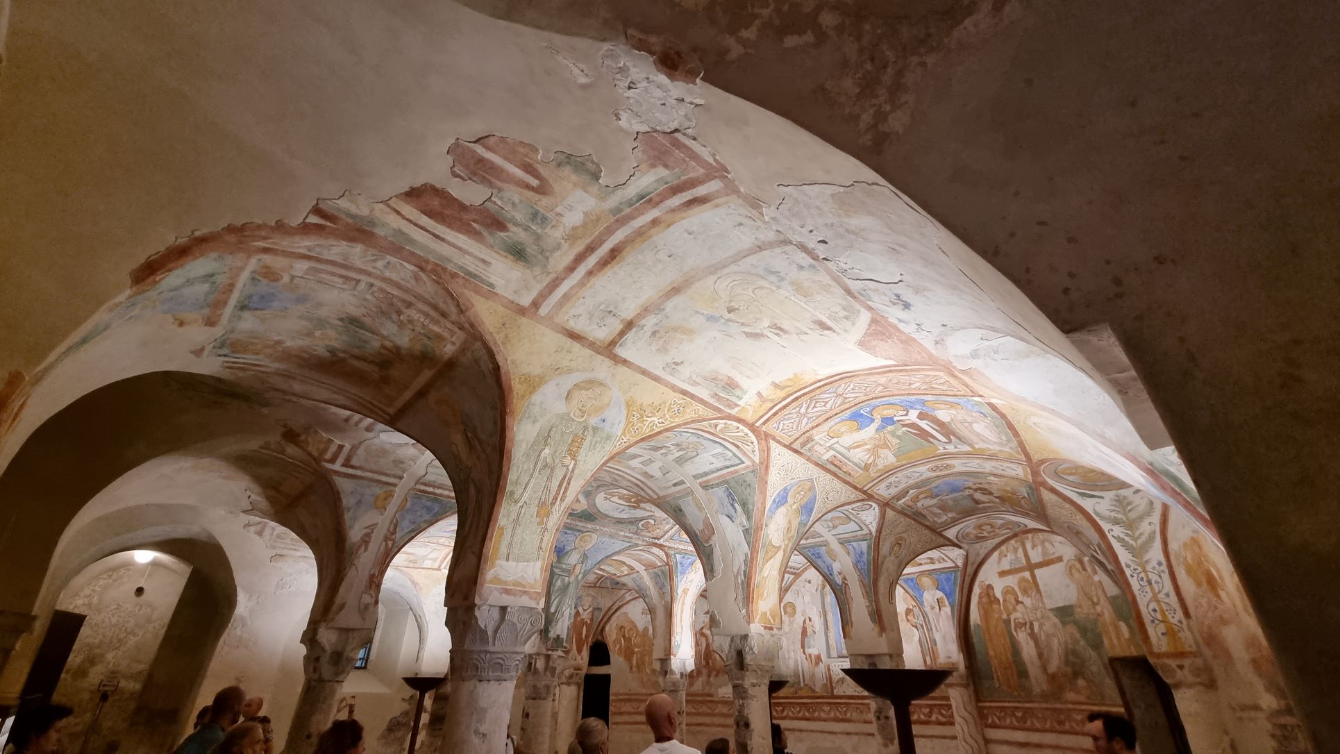 Basilica di aquileia la cripta particolare