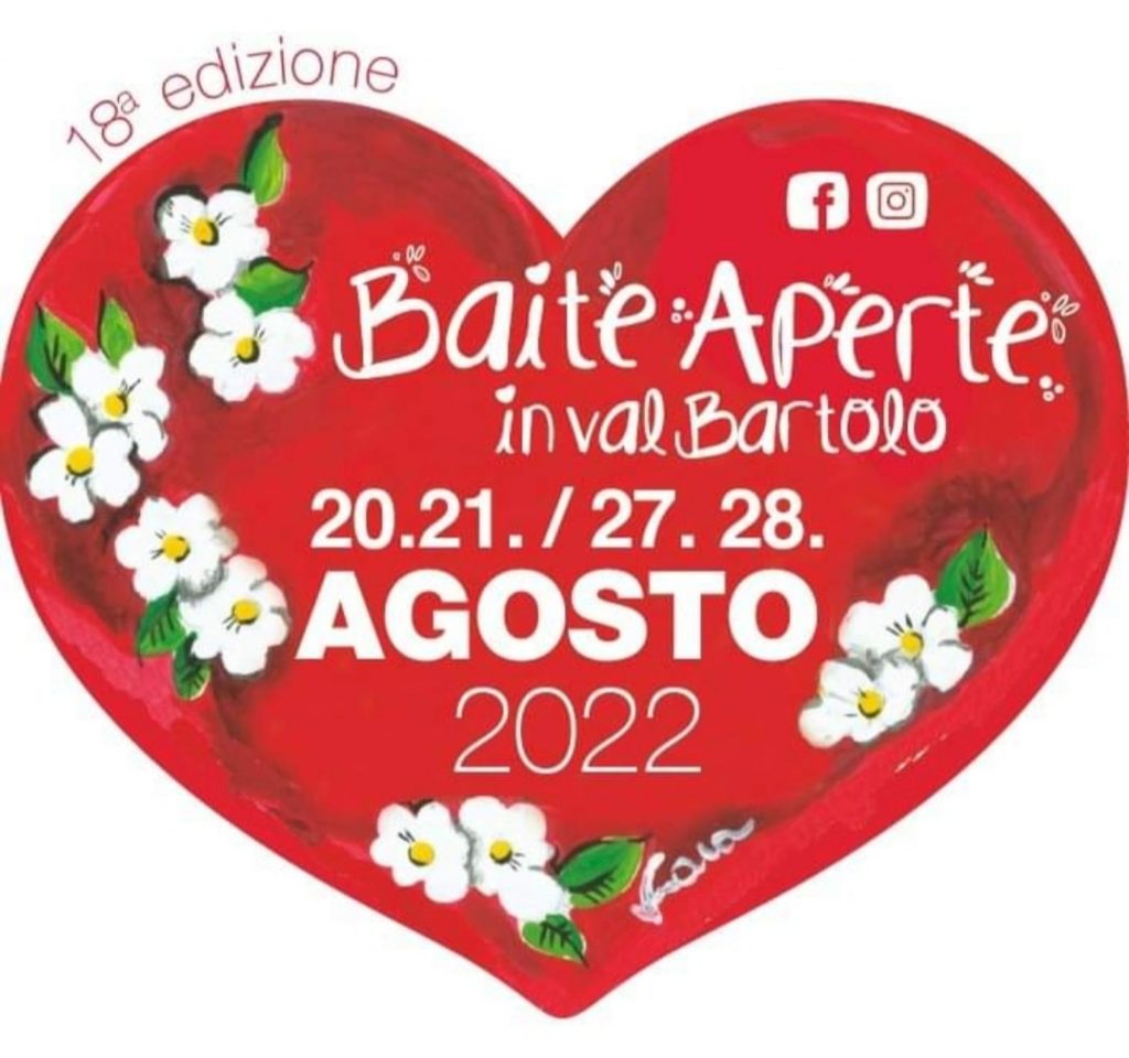 Baite Aperte in Val Bartolo 2022